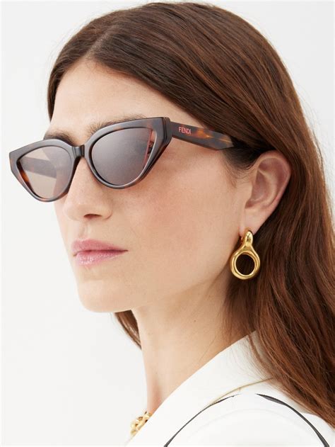 fendi cat eye sunglasses style